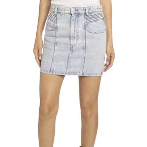 NWT Isabel Étoile Marant denim mini skirt size 8